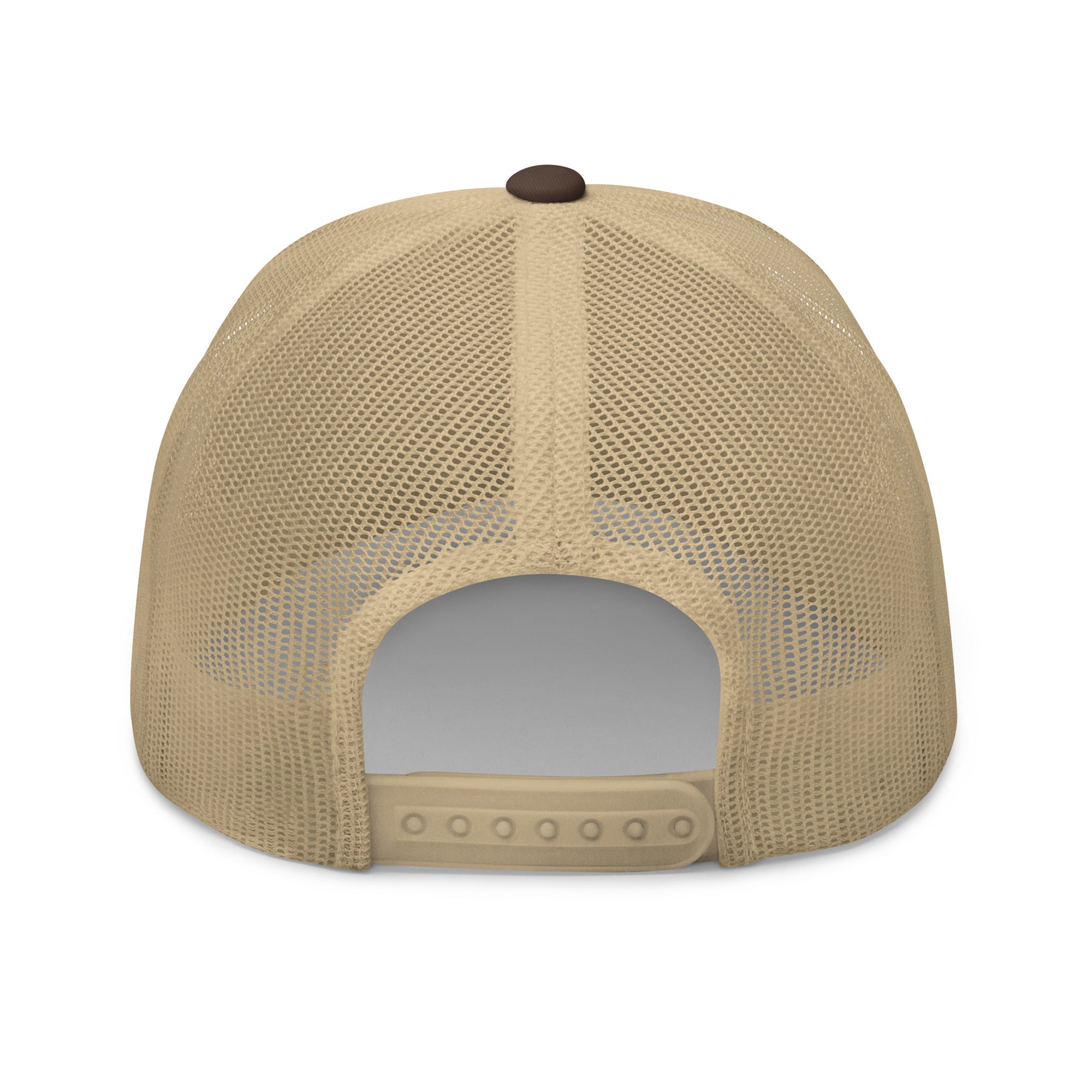 Brown & khaki hat