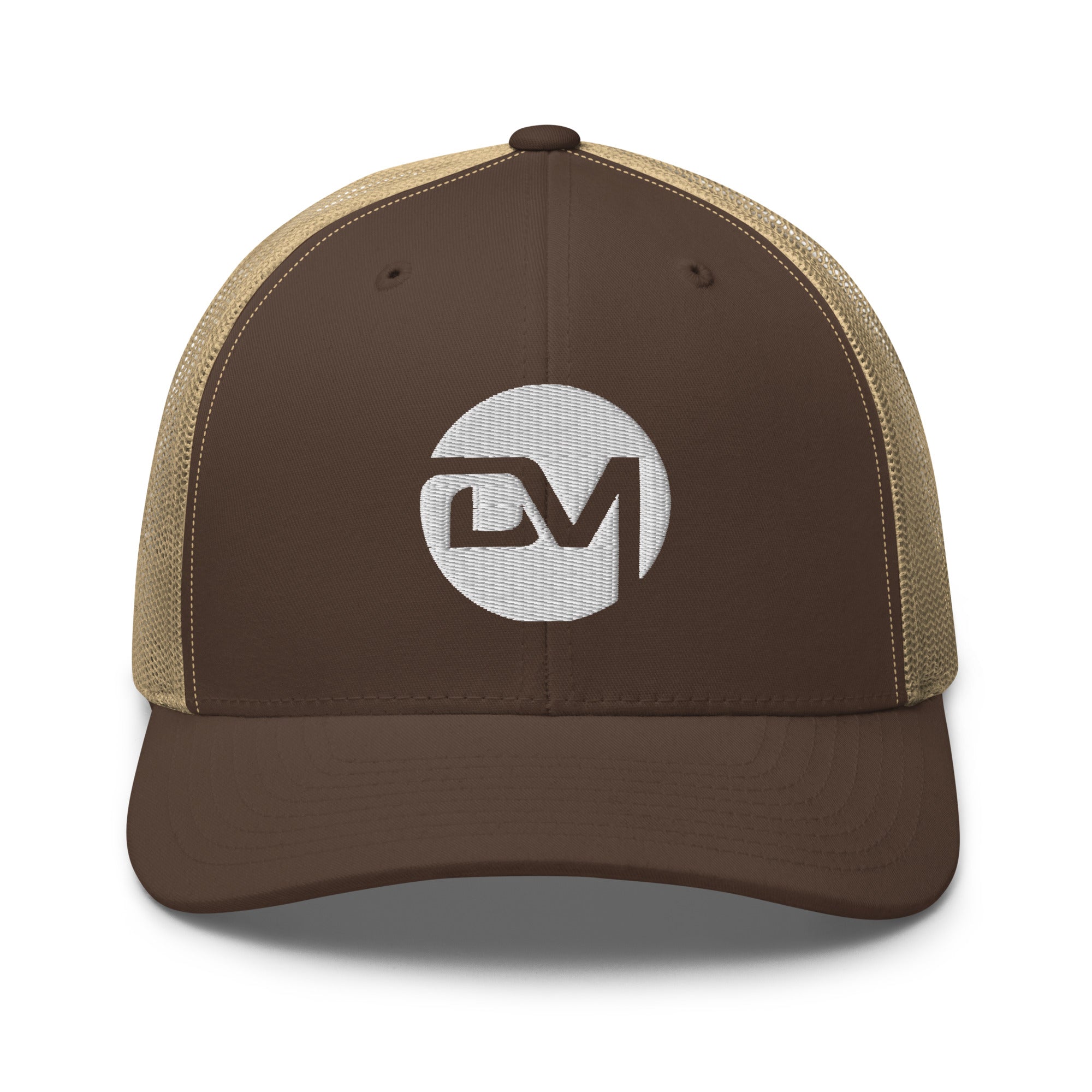 Brown & khaki hat