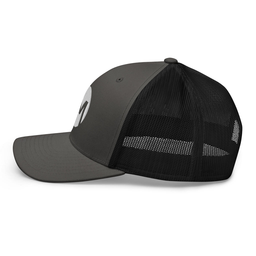 Charcoal & black hat