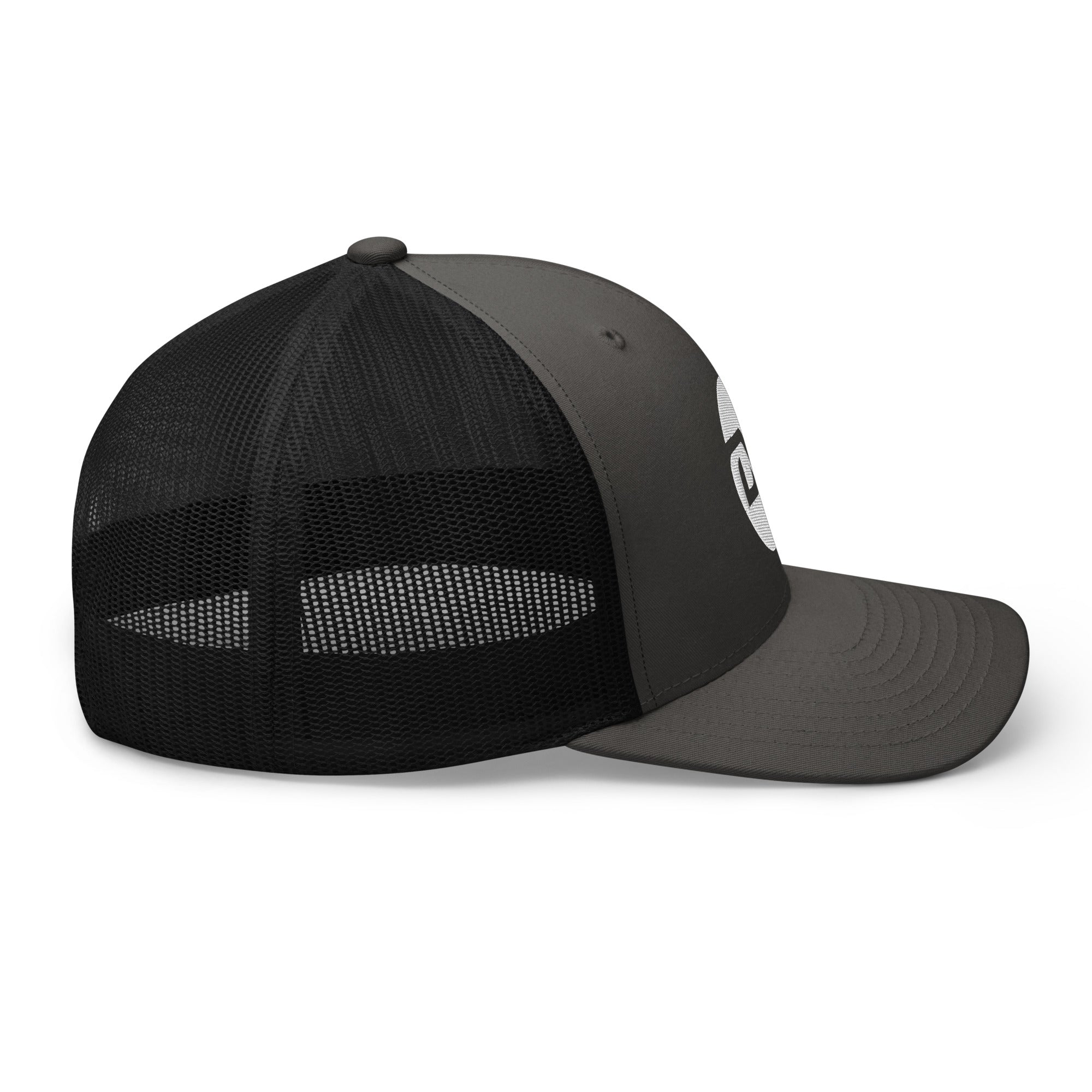 Charcoal & black hat