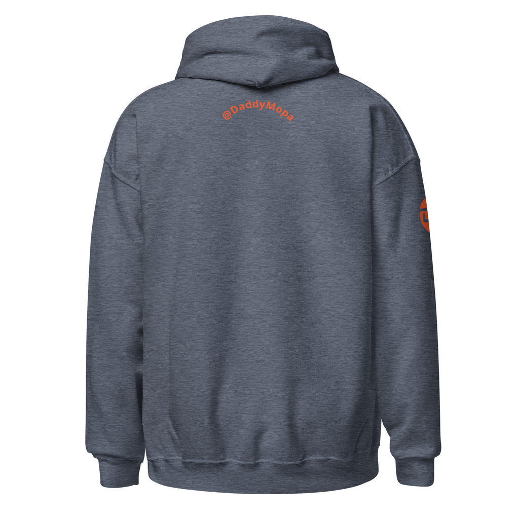 Heather sport dark navy hoodie
