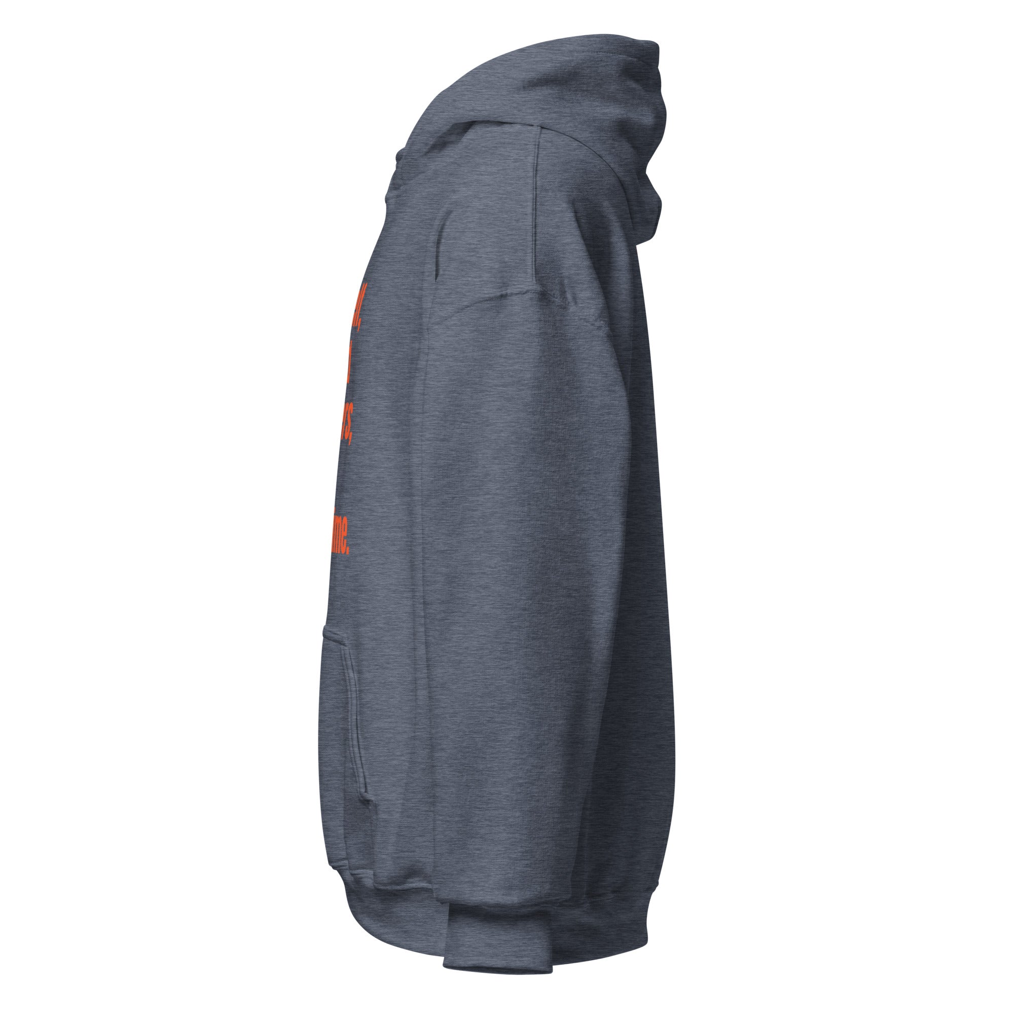 Heather sport dark navy hoodie