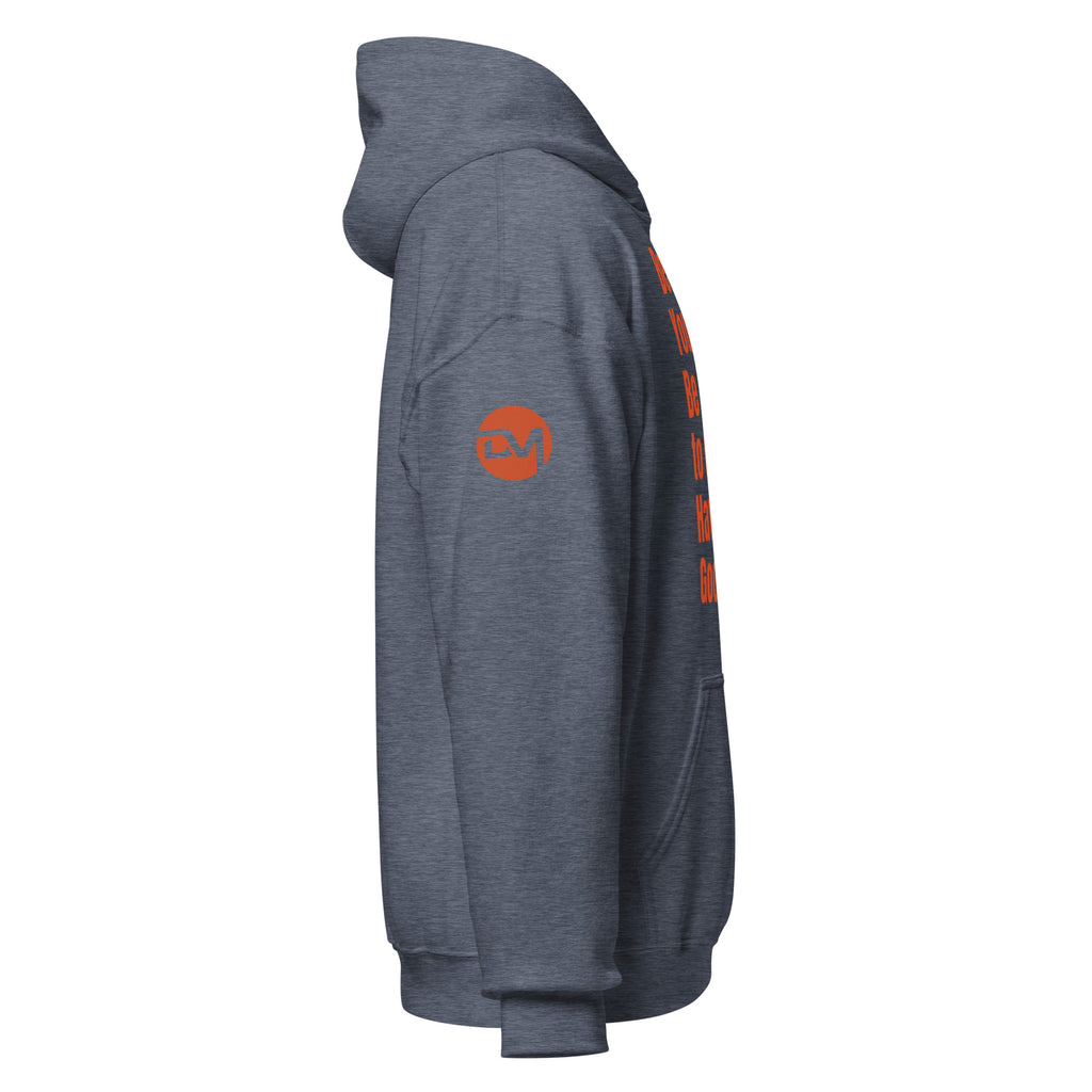 Heather sport dark navy hoodie