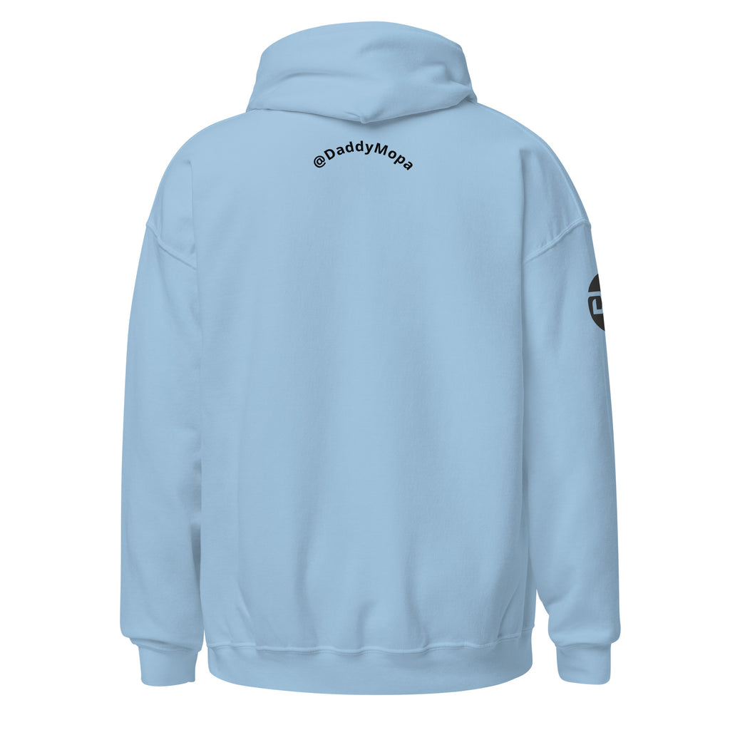 Light blue hoodie