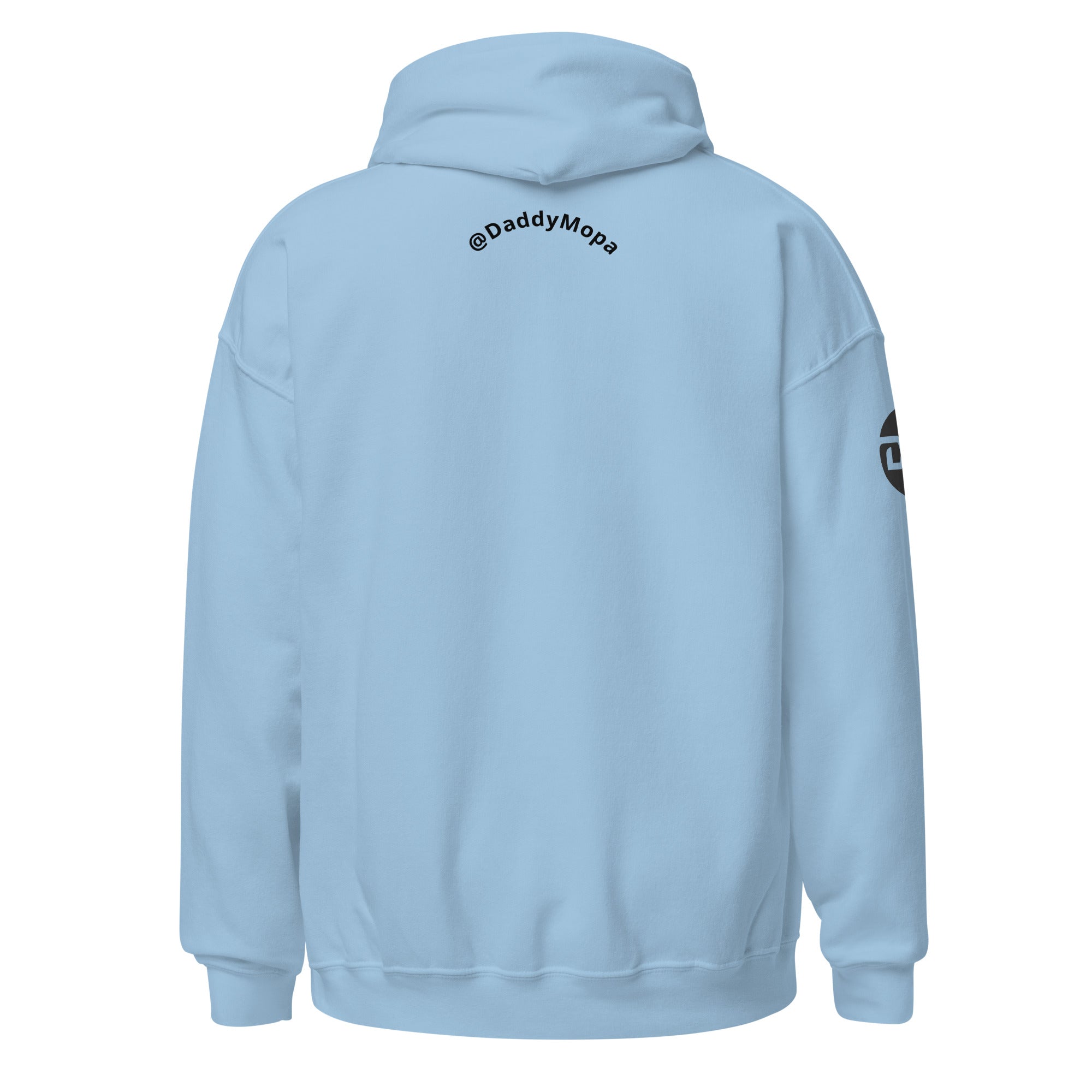 Light blue hoodie