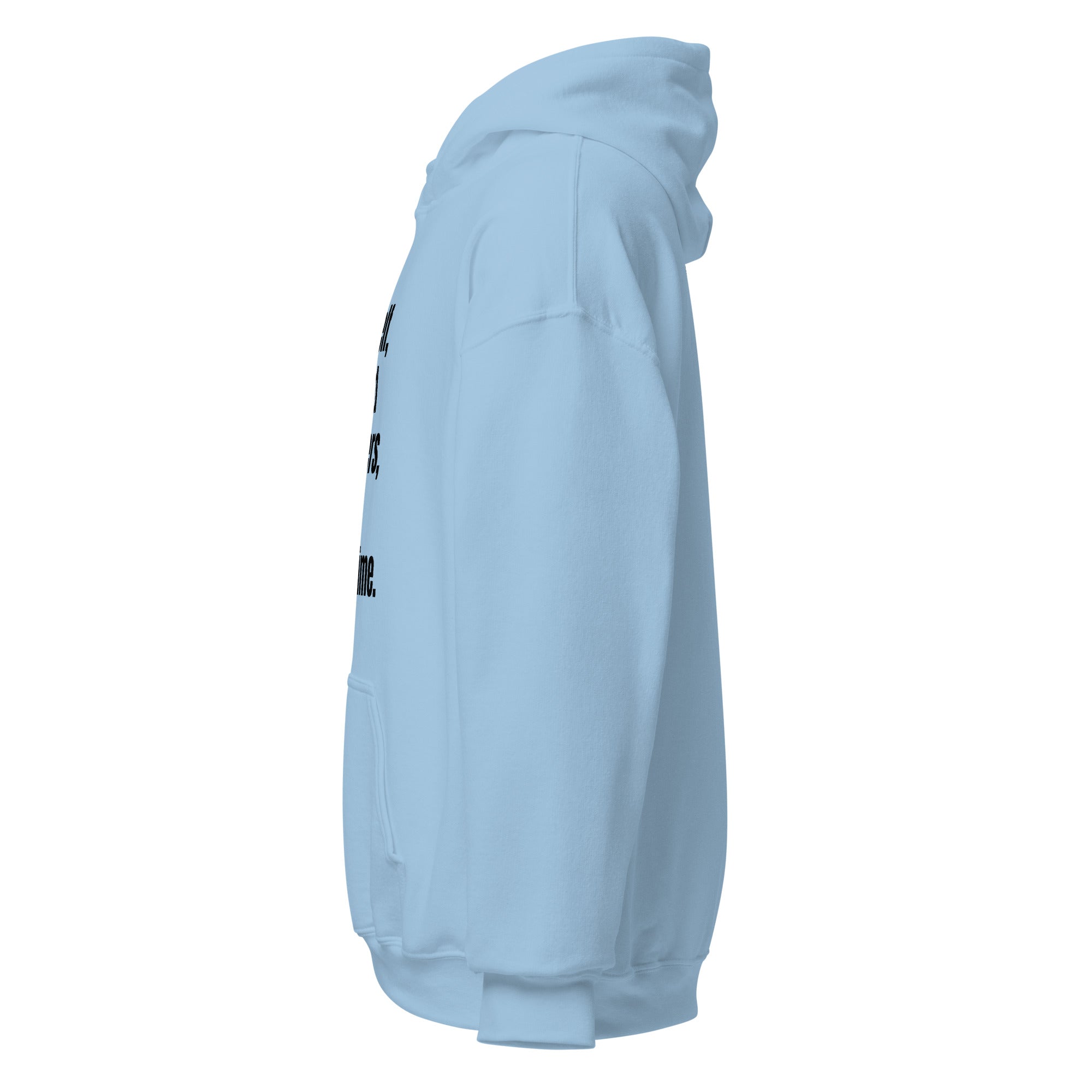 Light blue hoodie