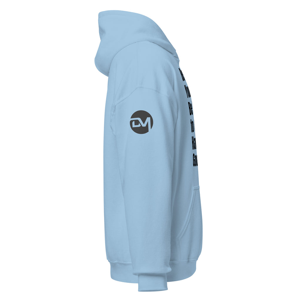 Light blue hoodie