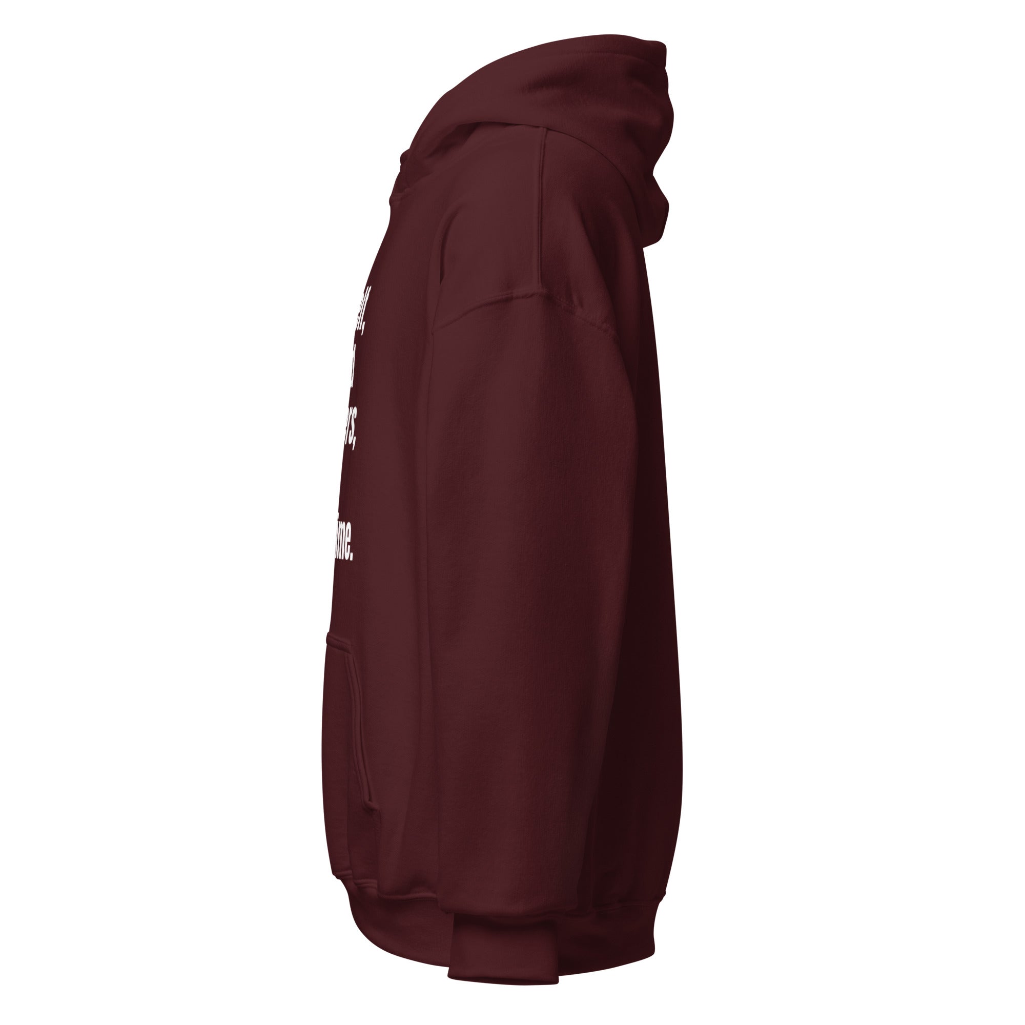 Maroon hoodie