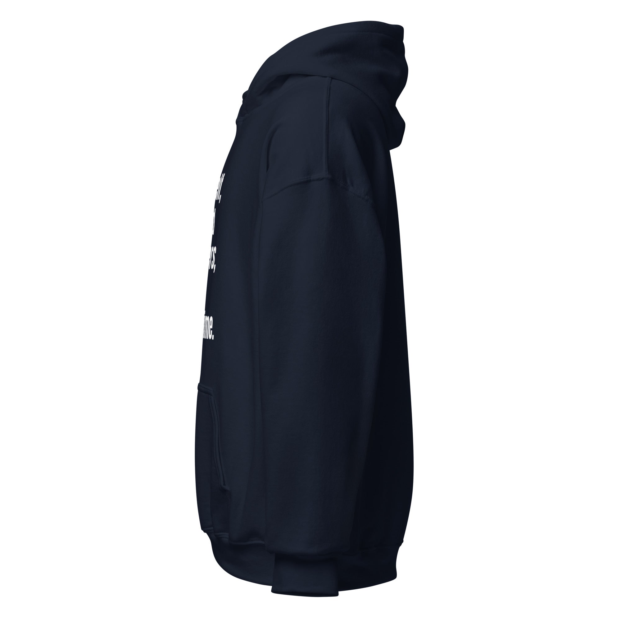 Navy hoodie