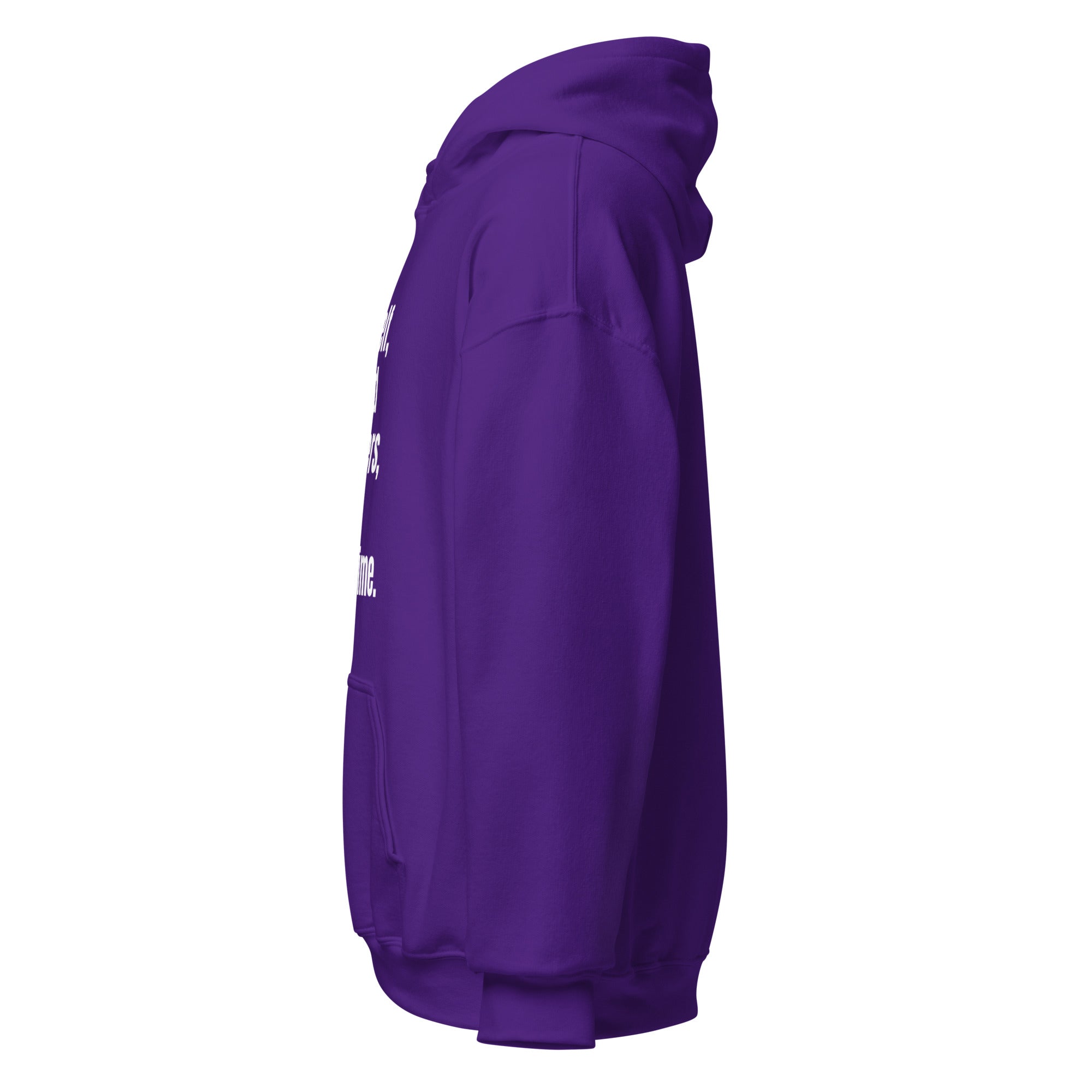 Purple hoodie