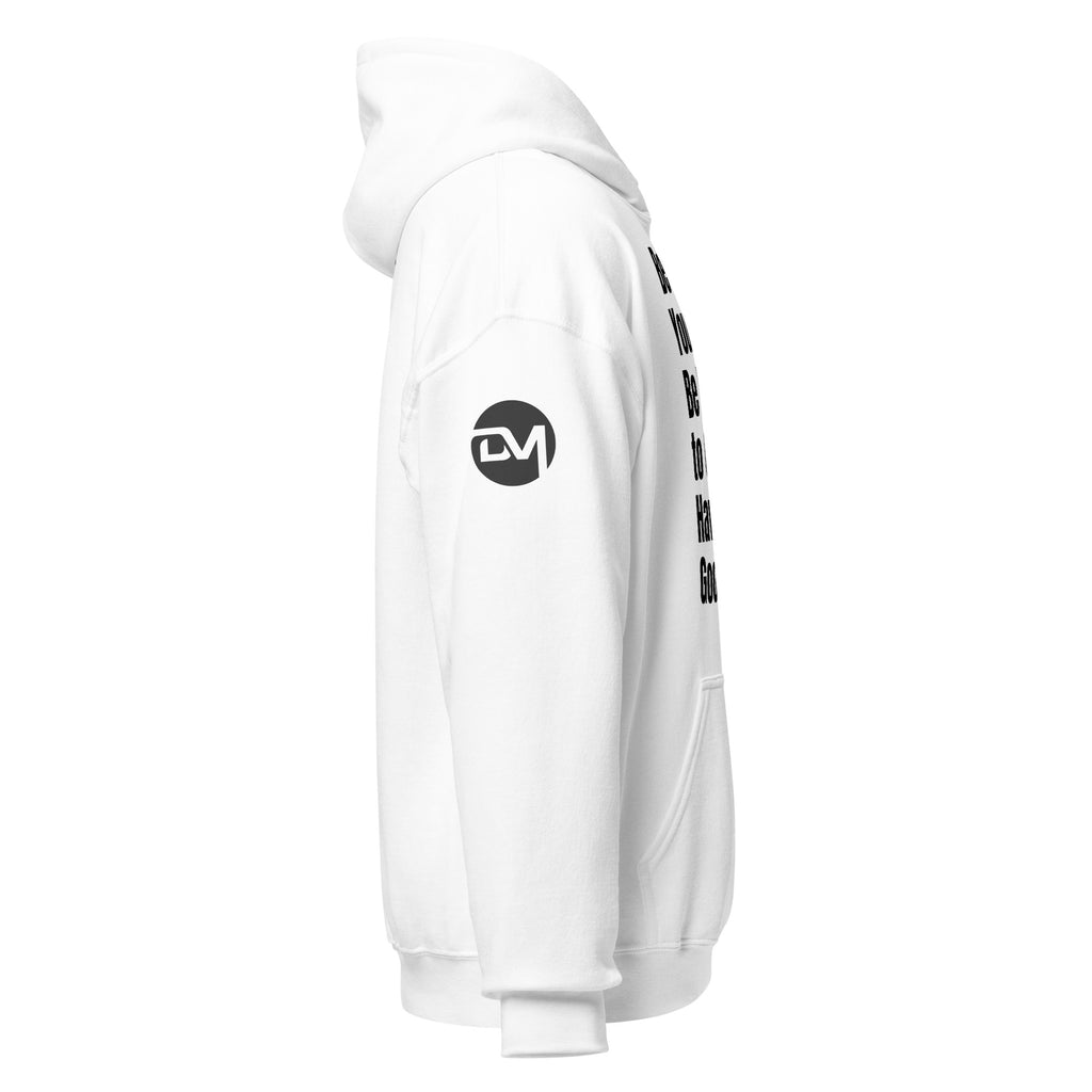 White hoodie