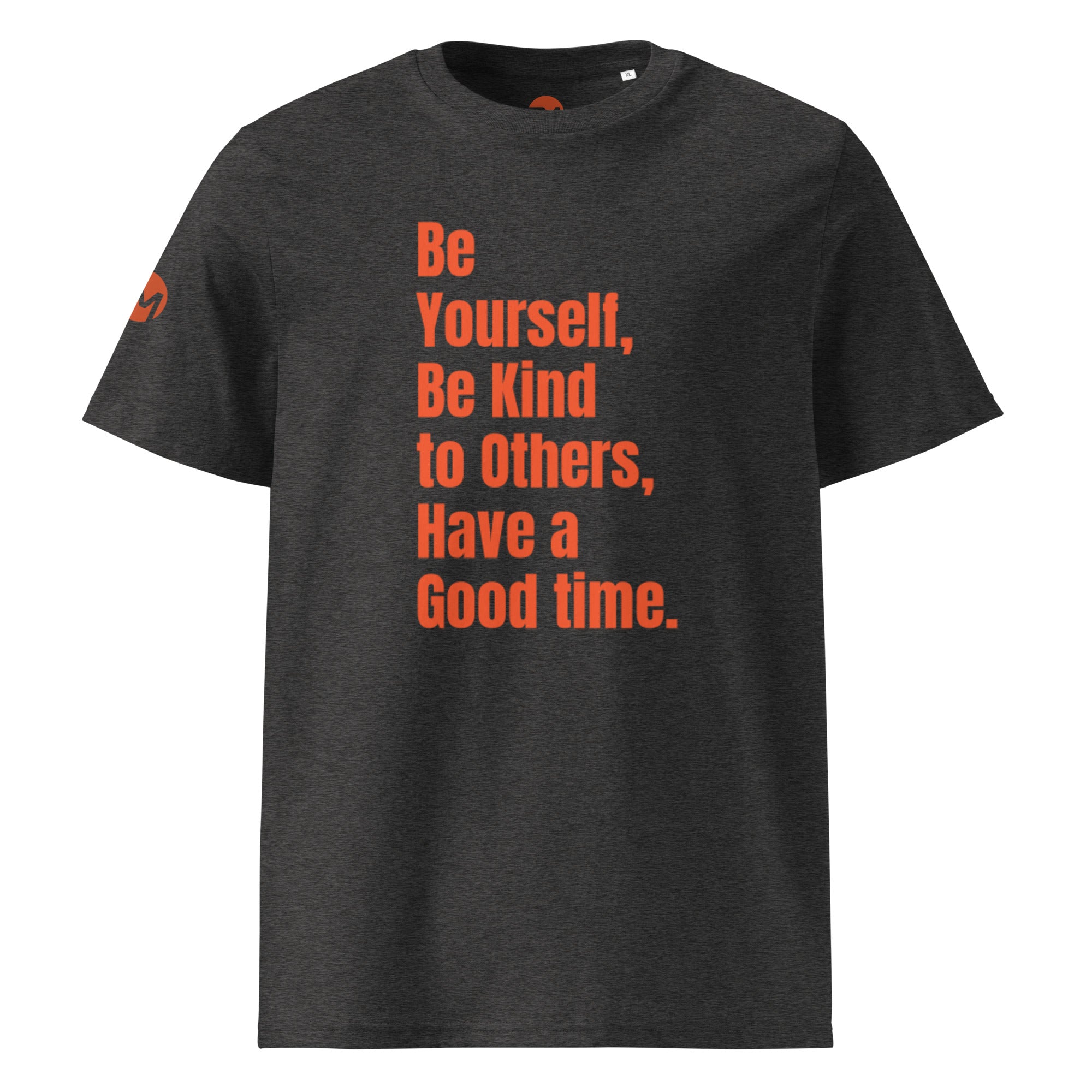 Dark heather grey t-shirt