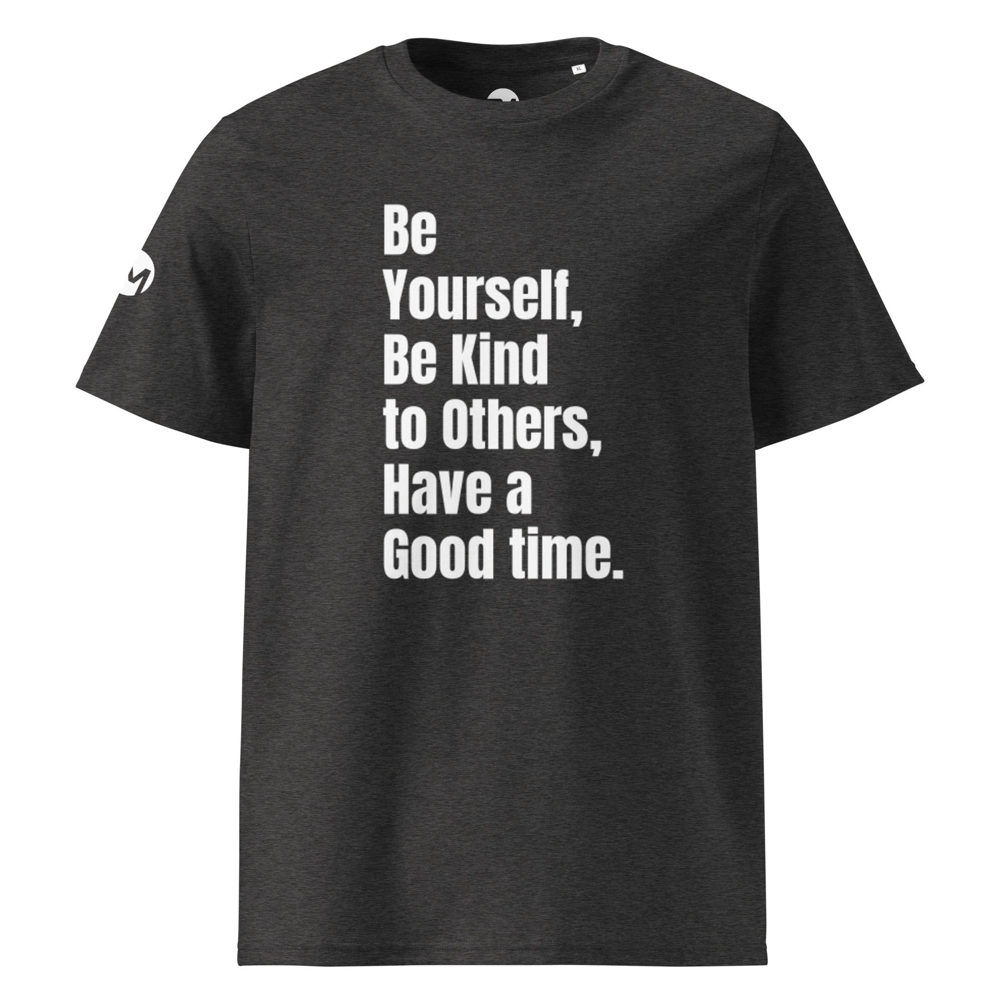 Dark heather grey t-shirt