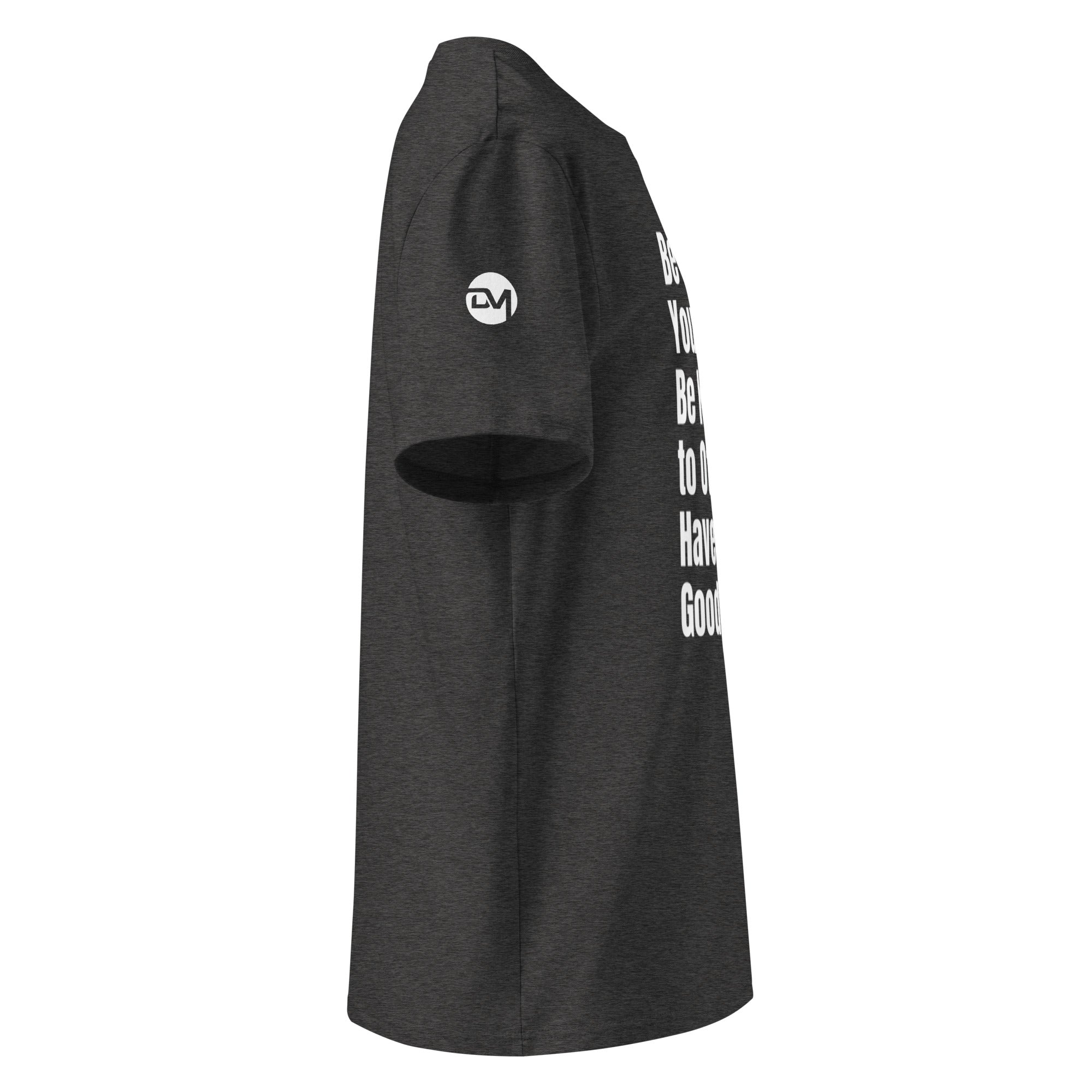 Dark heather grey t-shirt